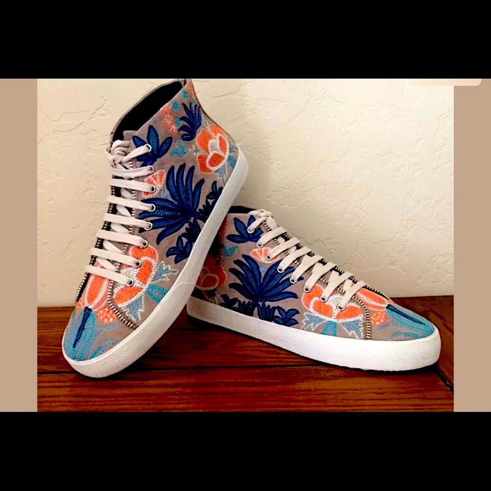Rebecca Minkoff embroidered sneaker